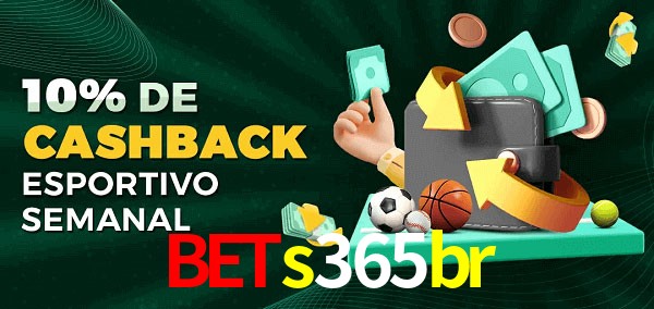 10% de bônus de cashback na bets365br